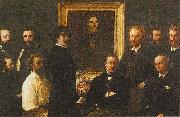 Henri Fantin-Latour Homage to Delacroix china oil painting artist